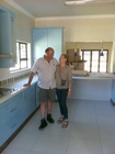 John and Toi Skellern share a moment on completion of Lot 460, Munster